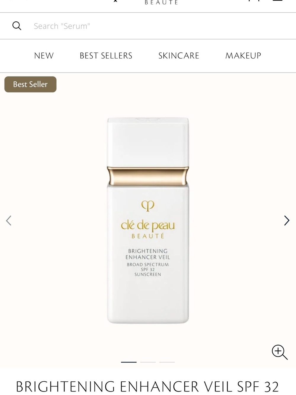 Clé de Peau Beauté Brightening Enhancer Veil SPF 32